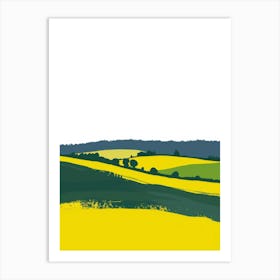 Canola Field 1 Art Print