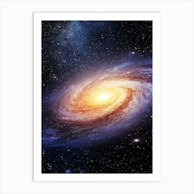 Galaxy In Space 5 Art Print