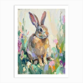 Rhinelander Rabbit Painting 2 Art Print