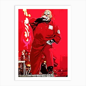 Clown Shawn Crahan slipknot music band 1 Art Print