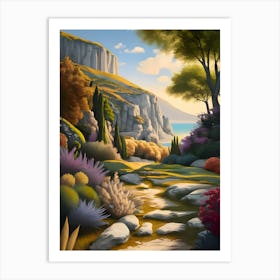 Landscape Painting Art Print