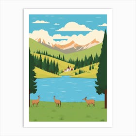 Slovakia 2 Travel Illustration Art Print