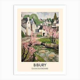 Bibury (Gloucestershire) Painting 5 Travel Poster Art Print