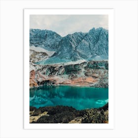 Austria Lake In The Alps, Edition 12 Art Print
