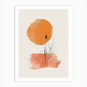 Vintage Rhythm Mid Century Style Art Print