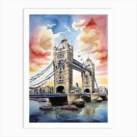 Tower Bridge 1 Art Print