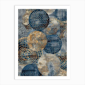 'Circles' 8 Art Print