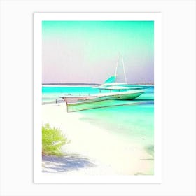 Gili Islands Indonesia Soft Colours Tropical Destination Art Print