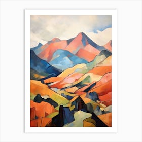 Mount Washington Usa 10 Mountain Painting Art Print