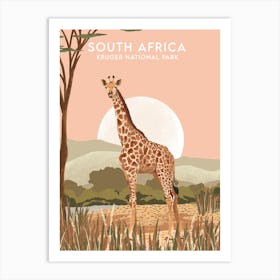 South Africa Kruger National Park Safari Art Print
