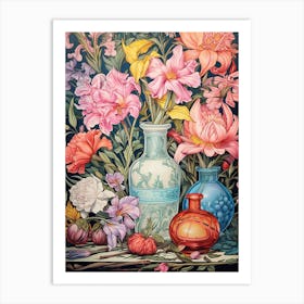 Flowers In Vases Art Print