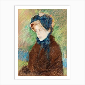 Susan In A Straw Bonnet (1883), Mary Cassatt Art Print