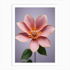 Pink Flower 17 Art Print