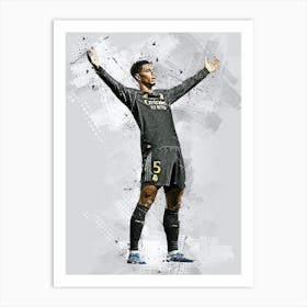 Jude Bellingham Real Madrid 1 Art Print