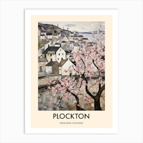 Plockton (Highlands, Scotland) Painting 3 Travel Poster Art Print