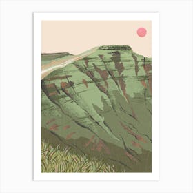 Pen Y Fan Mountain Brecon Beacons National Park Art Print Art Print