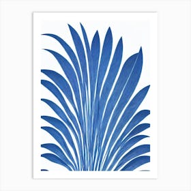 Dracaena Stencil Style Art Print