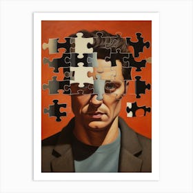 Puzzle Pieces 1 Art Print