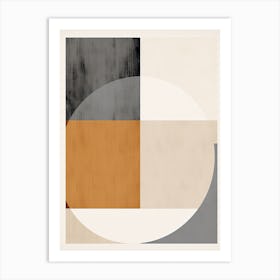 Abstract Bauhaus 78 Art Print