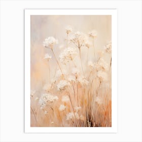 Boho Dried Flowers Queen Annes Lace 10 Art Print