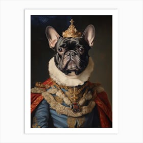 French Bulldog Portrait 1 Art Print