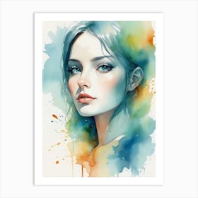 Watercolor Painting 48 Art Print