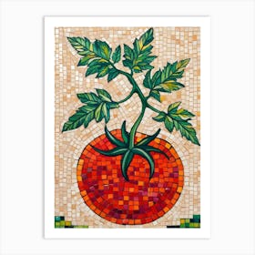 Tomato Mosaic Art Print