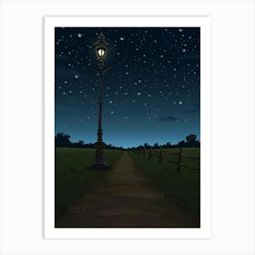 Starry Night 9 Art Print