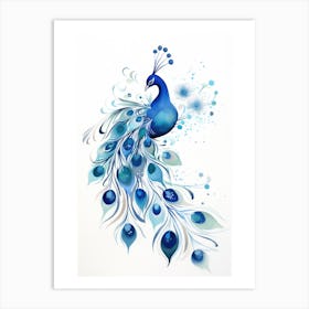 Peacock 6 Art Print