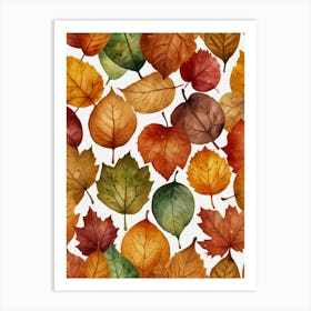 Autumn Leaves 8 Art Print