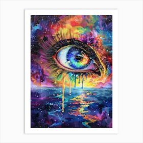 Eye Of The Universe 3 Art Print