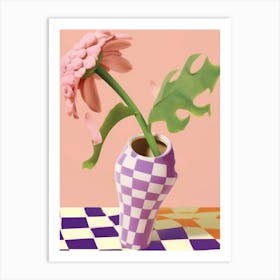 Bluebell Flower Vase 1 Art Print