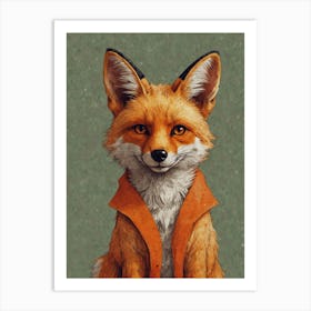 Foxy! 1 Art Print