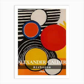 Alexander Calder Airbone Art Print