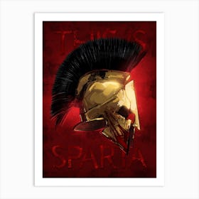 300 King Leonidas Art Print