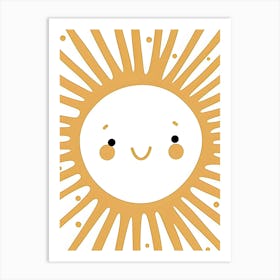 Sun Kids and Nursery Art Print