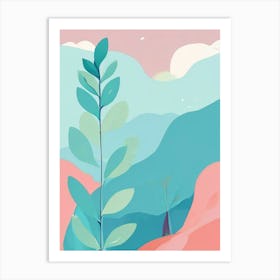 Abstract Landscape Painting 15 Art Print