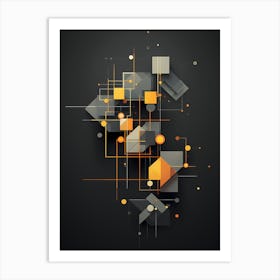 Abstract Geometric Design Art Print