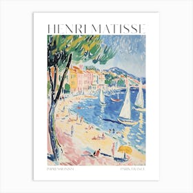 Matisse Print Painting Coastal Eclectic Maximalist Trendy Decor Matisse Gift Idea Art Print