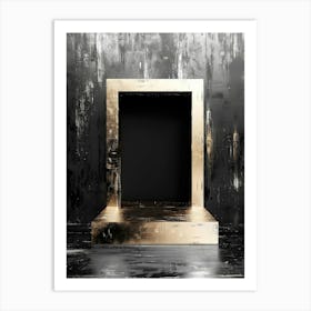 Empty Frame On The Wall Art Print