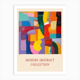 Modern Abstract Collection Poster 29 Art Print