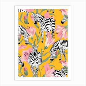 Striped For Life Art Print