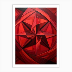 Kinetic Geometric Illustration 2 Art Print