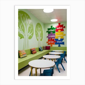 Classroom Design Art Print