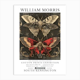 William Morris Exhibition Insects Series 24 Art Print