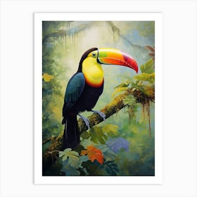 Toucan Tango: Jungle Bird Poster Art Print