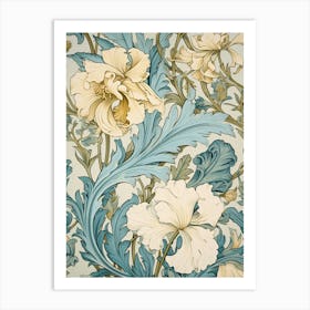 Wallpaper By William Morris Art Print