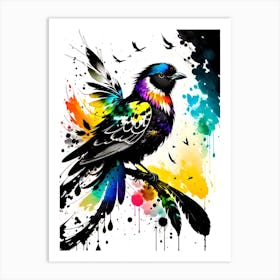 Colorful Bird 7 Art Print