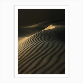 Sand Dunes 6 Art Print