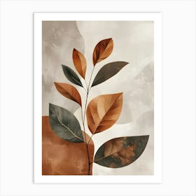 Leaves Canvas Print Art Print